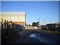 Entrance to industrial estate off Weldon Road, Corby