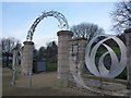 Entrance to Peel Park