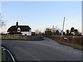 TL5807 : Road junction near Willingale by Malc McDonald