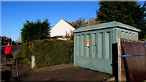 ST4788 : Sandy Lane electricity substation, Caldicot by Jaggery