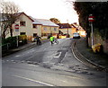 Junction of the B4236 and College Crescent, Caerleon