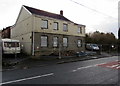 Fenced off building, Heol y Felin, Seven Sisters