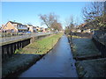 Part of the River Leen in Radford, Nottingham