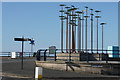 Fish structure on Marine Drive