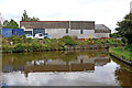 Canalside warehouses near Milton in Stoke-on-Trent