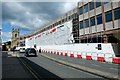 Construction work in Pepper Street, Chester