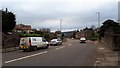 The junction of the A72 and A73 roads in Lanark