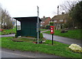 TA3520 : Bus stop and shelter on Skeffling Road, Weeton by JThomas