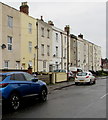 Row of three-storey housing, Oxford Street, Gloucester