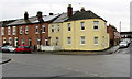 Houses at the southern end of Oxford Road, Gloucester