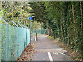 Path beside railway, Redhill