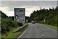 A71 approaching Corsehill Mount Roundabout