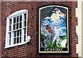 The Cat & Fiddle public house (pub sign)