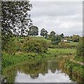 Canal and farmland north-west of Milton, Stoke-on-Trent