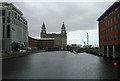 Princes Dock and The Royal Liver Building