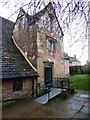 Bampton Library (formerly Free Grammar School) (3) - rear view, Church View, Bampton, Oxon