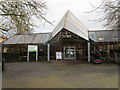 Newark Library, entrance