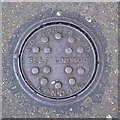 TQ2779 : Coal plate, Lowndes Square SW1 by Robin Webster