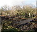 Level crossing in Pantyffordd