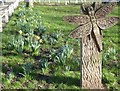 Carving at Barnes Green