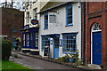 Shops opposite the Minster, Wimborne Minster