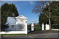 Gates and Lodge, Warfield Hall