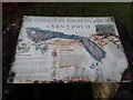 Information board at Oswestry Racecourse Common