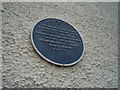 Plaque on Ludlow Grammar School