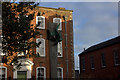 Sculpture outside Ludlow College