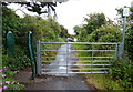 Gate along the Pembrokeshire Coast Path at Gelliswick