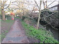 Path alongside Turkey Brook