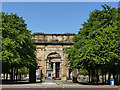 NS5964 : Glasgow Green -  fountain and arch by Stephen Craven