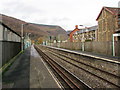 Through Crosskeys railway station