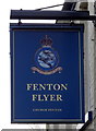 Sign for the Fenton Flyer, Church Fenton