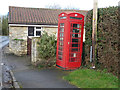 K6 telephone box on Main Street, Church Fenton