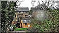 Henfield, Sussex - houses on Hollands Lane