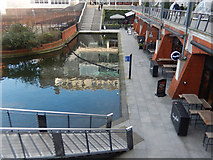 SP0686 : Worcester and Birmingham Canal, by the Mailbox by Stephen McKay