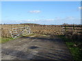 Field entrance of Moor Lane