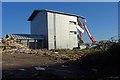 Demolition work on former Qinetiq site - 12 February