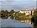 Canalside homes in Penkridge, Staffordshire