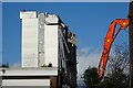 Demolition work on former Qinetiq site - 12 February