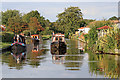 Narrowboats in Penkridge, Staffordshire