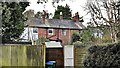 Rear view of houses on Church Terrace, Henfield