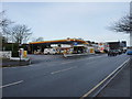 Shell petrol station on Alcester Road South