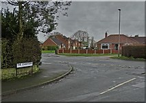SE6334 : Road junction in Barlby by Neil Theasby