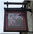 Sign for the Commercial public house, Pudsey