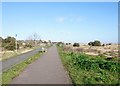 Saxon Shore Way at  Walmer