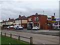 Houses and businesses on Whitehall Road