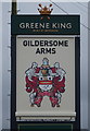 Sign for the Gildersome Arms, Gildersome 