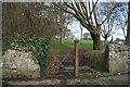 Entrance to Beveridge Park, Kirkcaldy from Balwearie Road